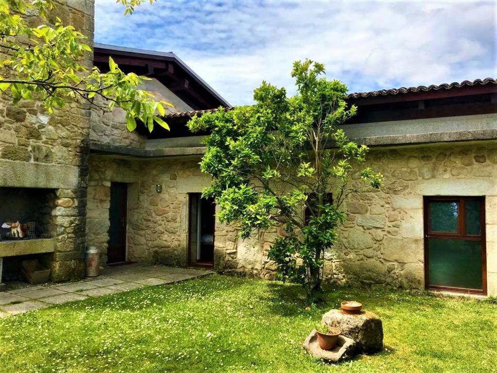 Villa Casa Da Pedra Tomiño Esterno foto