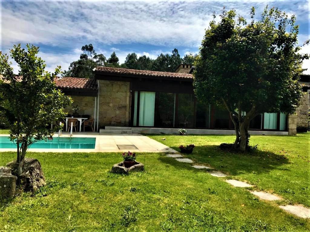 Villa Casa Da Pedra Tomiño Esterno foto